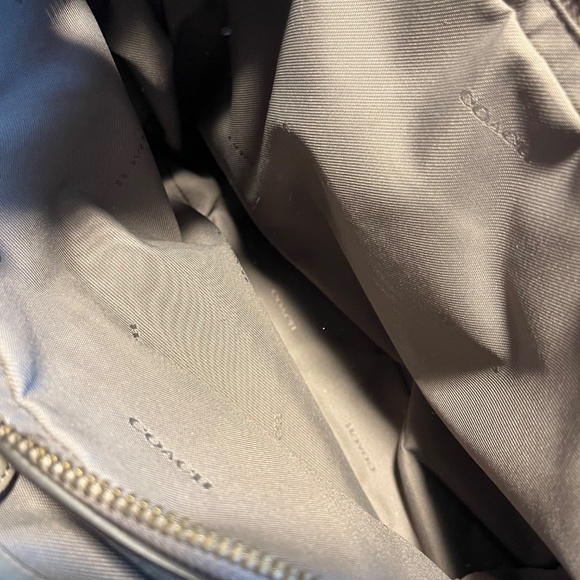 Authentic Grey Coach Medium Swagger Bag - Picture 8 of 16